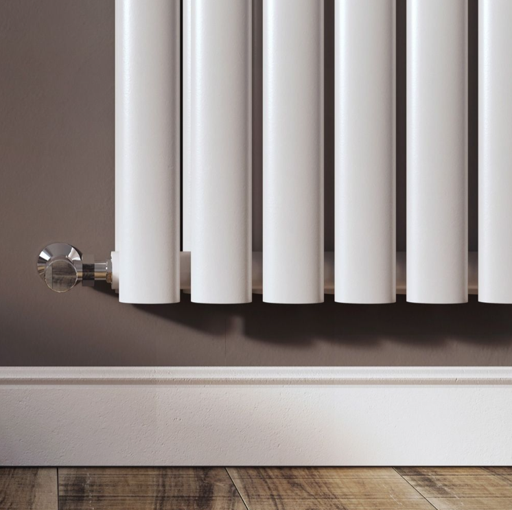 Minnesota White Double Vertical Radiator - 1500x472mm