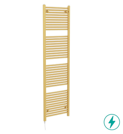 North Carolina 1800x500mm Electric Heated Towel Rail – Brushed Gold