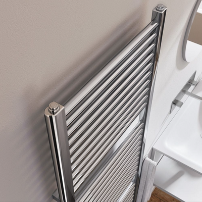 North Carolina 1200x400mm Heated Towel Rail – Chrome