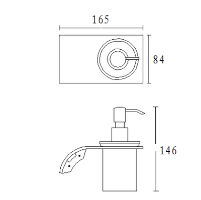 Mississippi Soap Dispenser & Holder