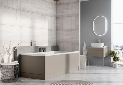 Front Bath Panel French Grey - 1700mm-1750mm-1800mm