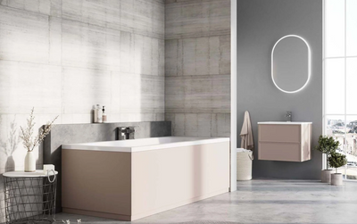 Front Bath Panel French Blush - 1700mm-1750mm-1800mm