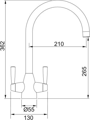 Franke Valais Stainless Steel 115.0364.026
