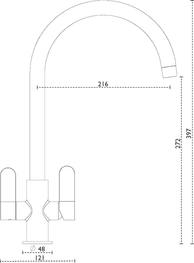 Carron Phoenix SIFT Chrome Tap