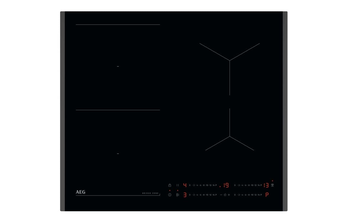 AEG TO64IB00FB 60cm Bridge Induction Hob - Black