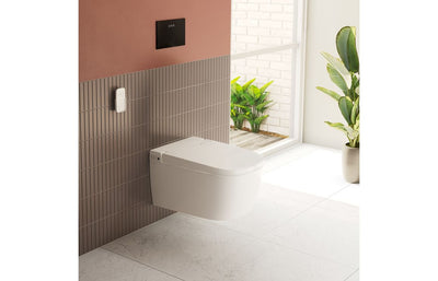 VitrA V-Care Essential Rimless Smart Toilet - White VTPT0008