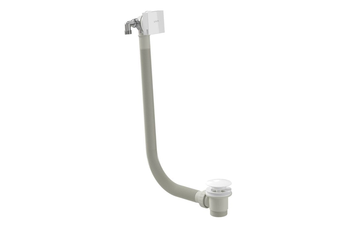 VitrA Square Bath Filler Waste White