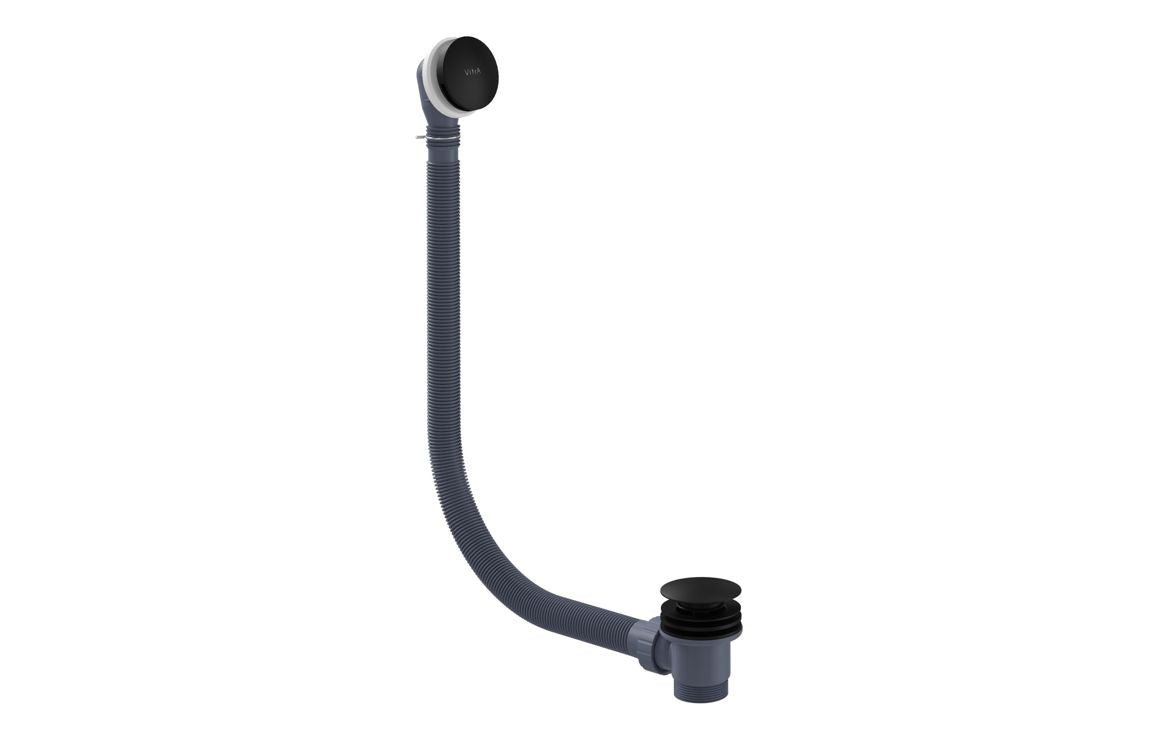 VitrA Round Bath Waste Black