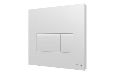 VitrA Loop Square Flush Plate - Gloss White VTAC0284