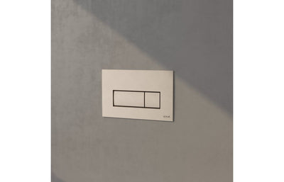 VitrA Loop Square Flush Plate - Brushed Nickel VTAC0244