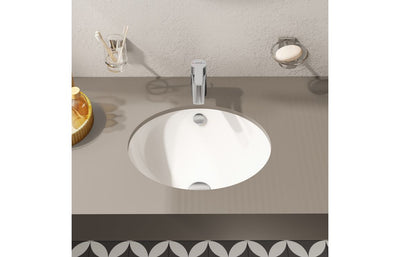 VitrA S20 470x380mm 0TH Undercounter Basin - White VTPB0006