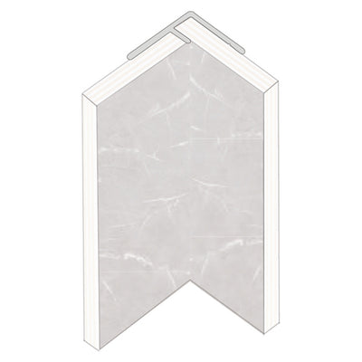 Fibo Aluminium Internal Hidden Profile 2360mm
