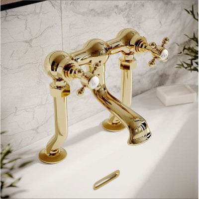 Winston Bath Filler Tap - English Gold