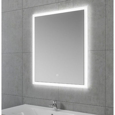Beatrix LED Mirrored Wall Single Cabinet With Dual Lighting - 600x700mm N23
