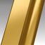 Novellini N180 1B SHOWER DOOR 1 LEAF OPENING, IN RECESS IN BRUSHED GOLD