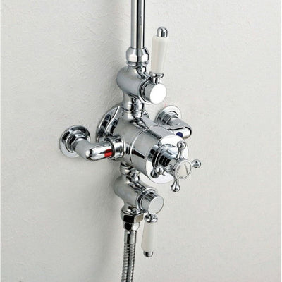 Chicago Chrome Traditional Shower Pack - Dual Outlet