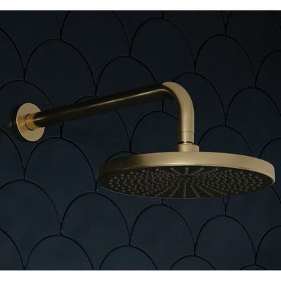 Chelsea Round Shower Arm - Champagne Gold