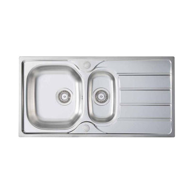 Prima 1.5 Bowl Inset Stainless Steel Kitchen Sink - CPR026