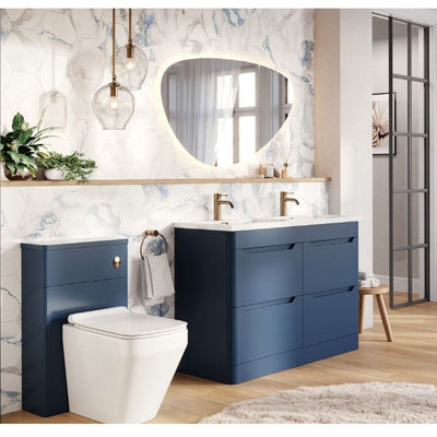 Eon Floor Standing 1200mm Vanity Unit in Royal Blue