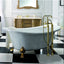 Avondale Floor Standing Bath Shower Mixer Tap - English Gold