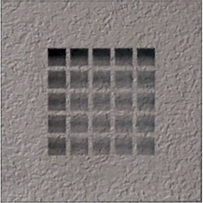 Slate/Nate Shower Tray Grate Waste Cover - Grey N23