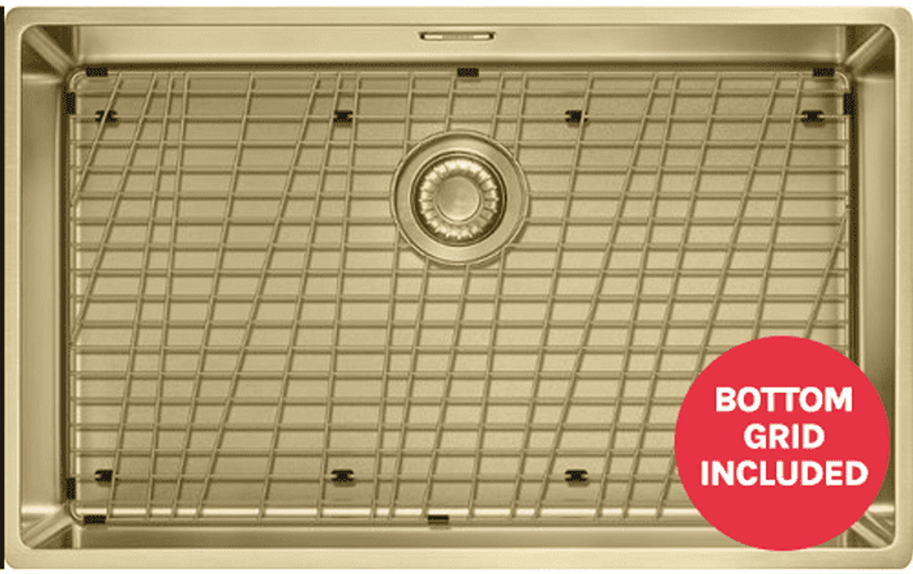 Franke Mythos Masterpiece BXM 210/110-68 – Jumbo Single Bowl Undermount Sink Gold