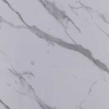 Atlantis 1000mm Waterproof PVC Wide Panel - Milan Carrara White Matt