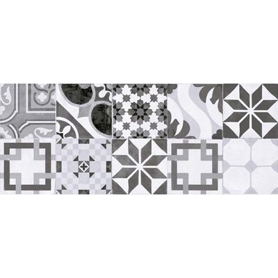 Memphis Gris Decor Ceramic Tile 200 x 500mm