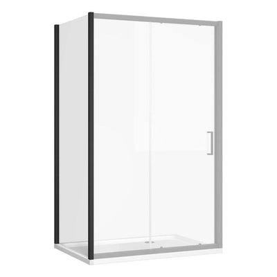Murphy Black Shower Side Panel - 700mm