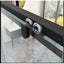Murphy Black 1200 x 900mm Single Sliding Door Quadrant Enclosure