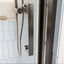 Murphy Gunmetal Sliding Shower Door Quadrant - 1200x900mm
