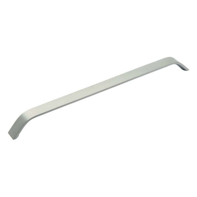 Elsa 500mm Floor Standing Vanity Unit & Basin in Textured White with Brushed Nickel Handles