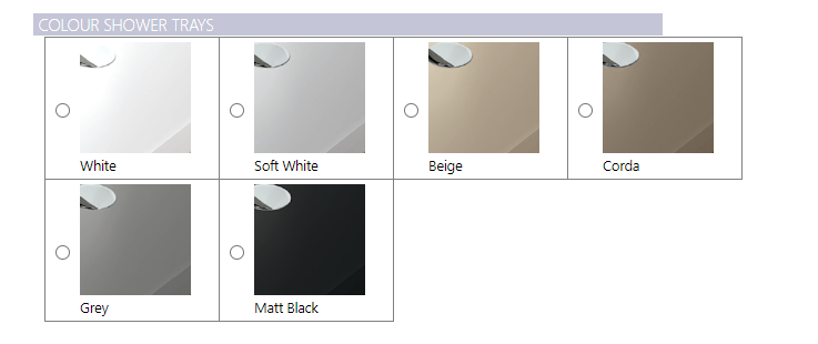 Novellini Olympic Square Shower Tray 1000x800x115mm - Beige