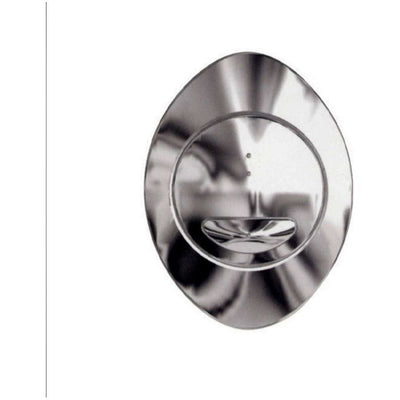 Crossett Compact Concealed Dual Flush Cistern inc Chrome Oval Flush Plate