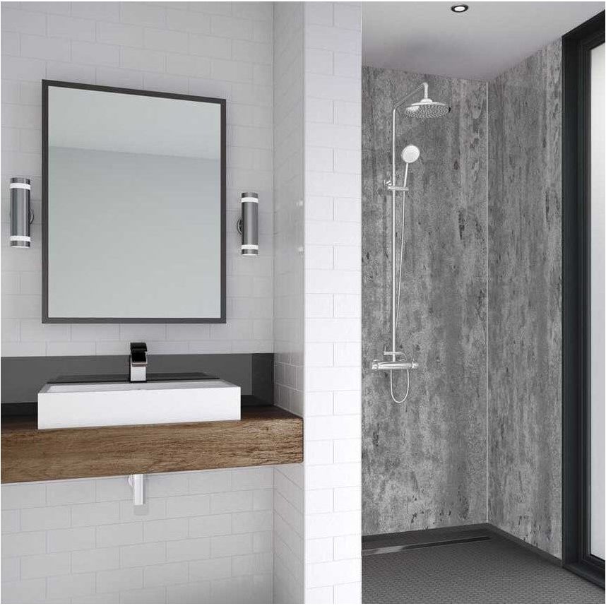 Platinum Stone Wetwall Mermaid Plywood Bathroom Wall Boards - Timeless Trade