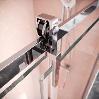 Raya 1200mm Chrome Sliding Shower Door
