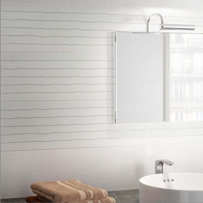 Radiance Blanco Blind Ceramic Tile - 250x750mm