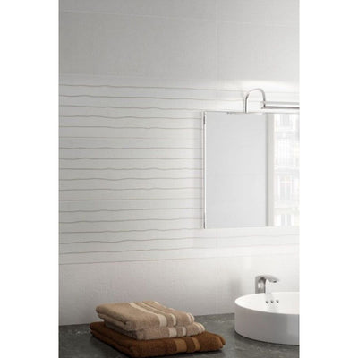 Radiance Blanco Blind Ceramic Tile - 1200x400mm