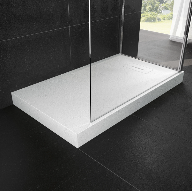 Novellini Novosolid Shower Tray Raised Panel Kit 100-150cm - Corda