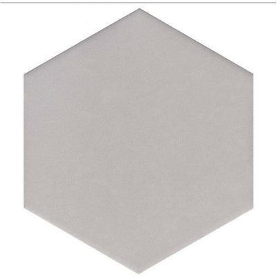 Riverside Matt Silver Hexagon Porcelain Tile – 215x250mm