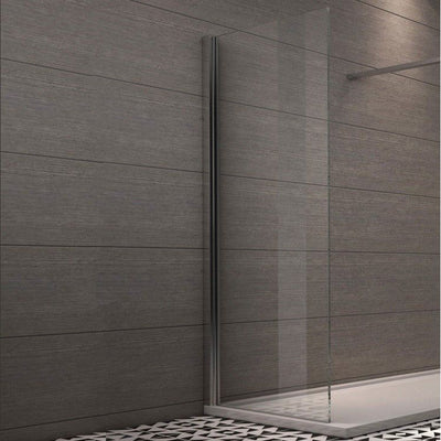 Roman Wetroom Walk in Glass Screens Side/End Panel - 680mm only