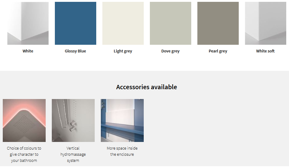 Novellini - SKILL DUAL - HAMMAM - Multifunction Complete Steam Cubicle (2 Sliding Doors + 2 Fixed Panels In-Line)