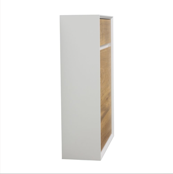 Melvin / Tawny WC Unit in White & Oak