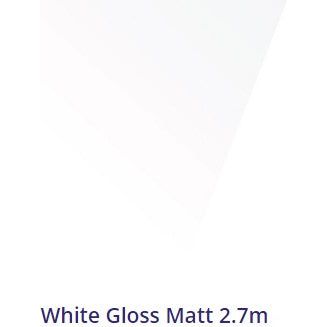 Atlantis 250mm Waterproof PVC Ceiling & Wall Panels - White Gloss