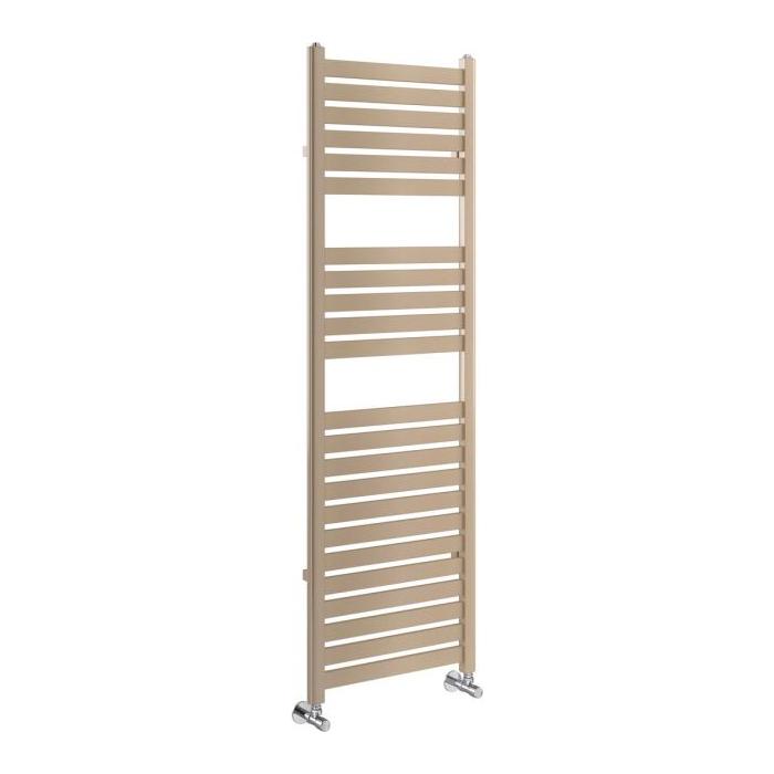 Pennsylvania 1600 x 500mm Heated Towel Rail – Brown Metallic