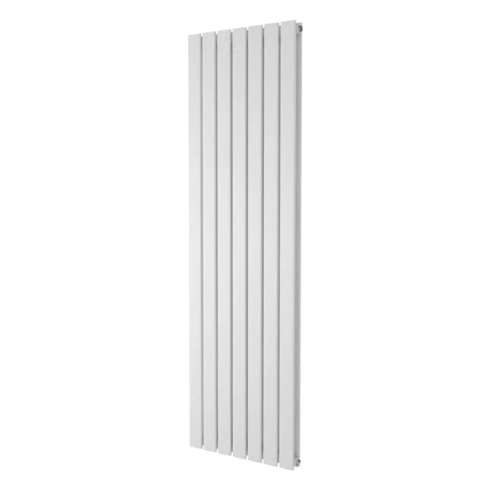 Michigan White Double Vertical Flat Panel Radiator - 1600x475mm