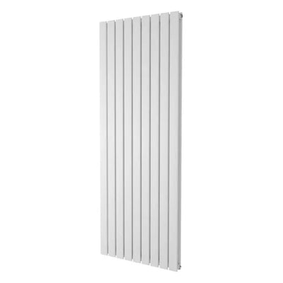Michigan White Double Vertical Flat Panel Radiator - 1600x610mm