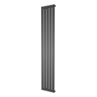 Michigan Grey Single Vertical Flat Panel Radiator - 1800x340mm