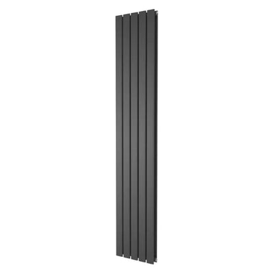 Michigan Grey Double Vertical Flat Panel Radiator - 1800x340mm