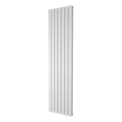 Michigan White Double Vertical Flat Panel Radiator - 1800x475mm